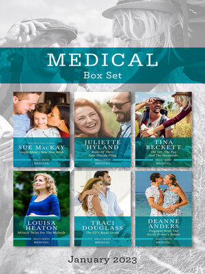 cover image of Medical Box Set Jan 2023/Single Mum's New Year Wish/Rules of Their Fake Florida Fling/The Vet, the Pup and the Paramedic/Miracle Twins for the